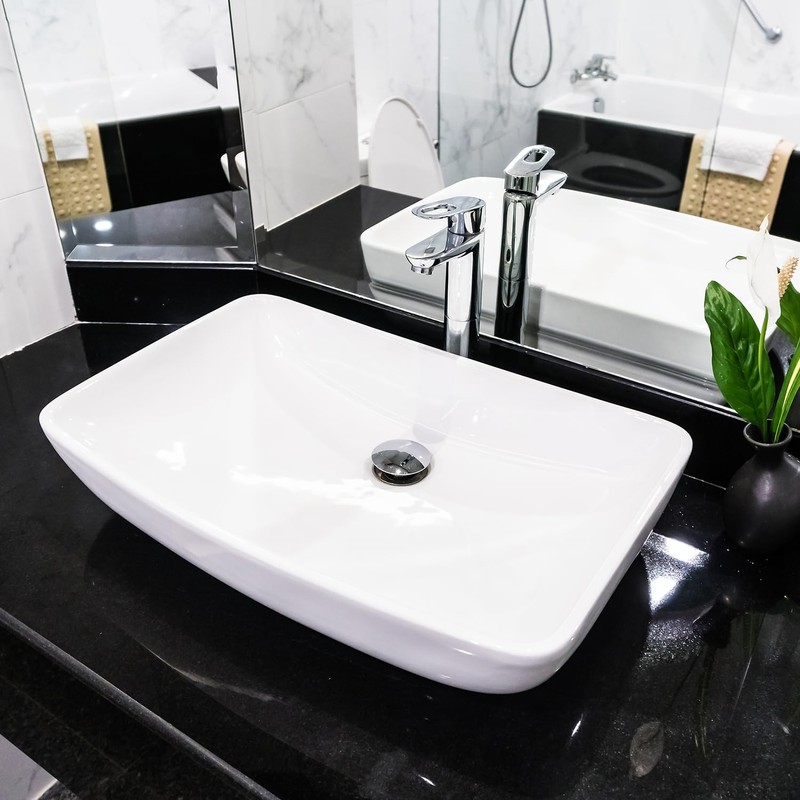 zencQ Universal Pop Up Sink Drain Stopper - Leak-Proof, Corrosion-Resistant