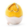 Sanrio 175188 Gudetama Mini Mascot Holder, Polyester, Steel