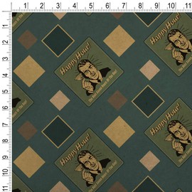 GRAPHICS & MORE Happy Hour Best Seven Hours of the Day Funny Humor Premium Kraft Roll Gift Wrap Wrapping Paper