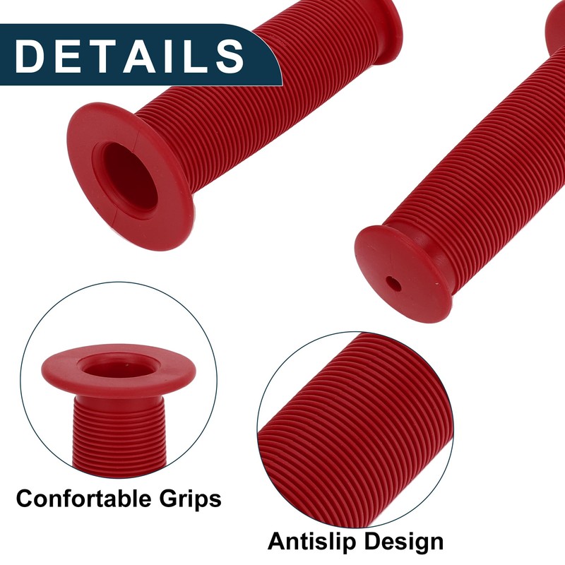 TUCKBOLD Bike Handlebar Grips Covers 100mm Long Lightweight | Bicycle