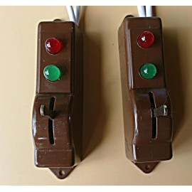 Lionel, Kline, atlas fastrack mts etc Switch controllers with advanced wiring - with plugs