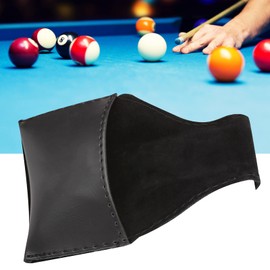 Ejoyous Snooker Chalk Pouch, Portable Billiard Chalk Holder Leather Snooker Cue Chalk Pouch Bag Black Pool Chalk Holder Pocket Snooker Accessories 4.72 x 3.94in