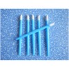 24 Pcs Rubber Nail Cuticle Pusher Plastic Handle Rubber Tipped