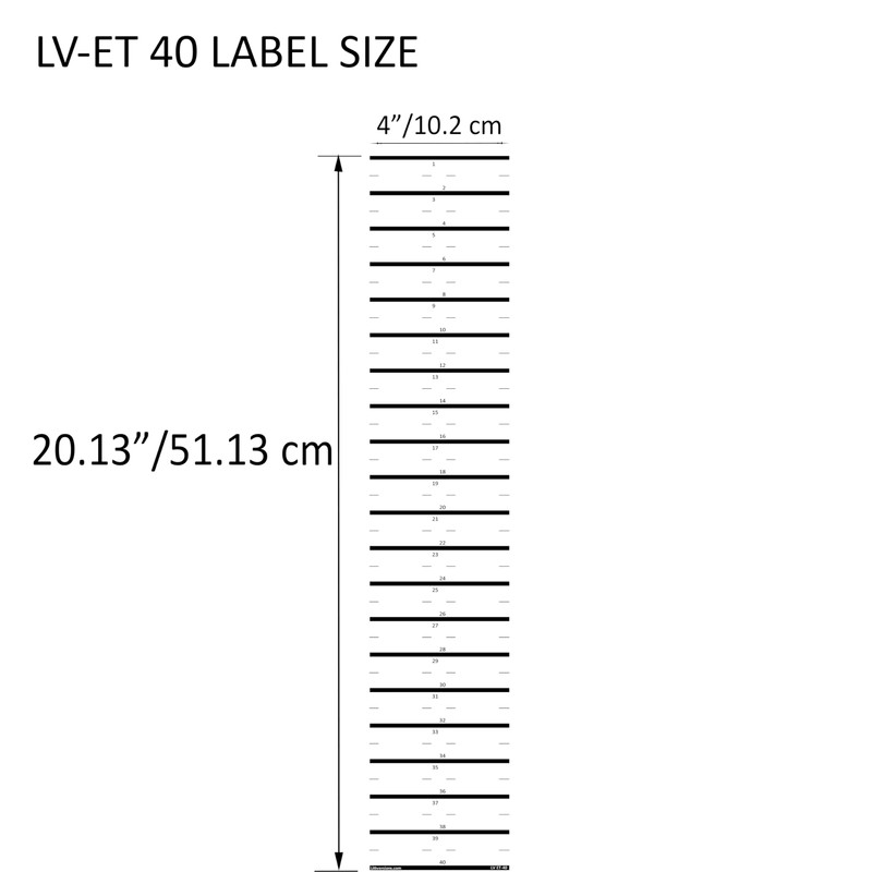 Littversions 40 Circuits 1 Pack Vinyl Replacement for Eaton Cuttler