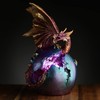Puckator DRG503 Dark Legends LED Geode Fire Dragon Egg