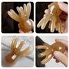 Homoyoyo Homoyoyo Octopus Head Massager Comb: Resin Gua Sha Hair,
