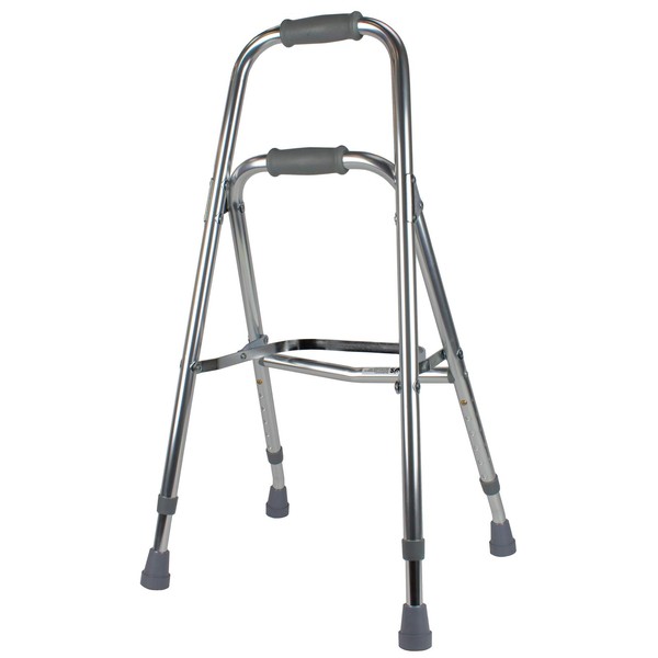 Days Hemi Walker, Mobility Aid for Elderly, Handicapped, Disabled users, One Arm or Hand Walker, Folding Walker, Aluminum Support Walker, Height Adjustable, Weight Capacity of Up to 300 Pounds