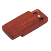 Fidget Slider Red Sandalwood Stress Relief Engraved Fingertip Fidget Slider