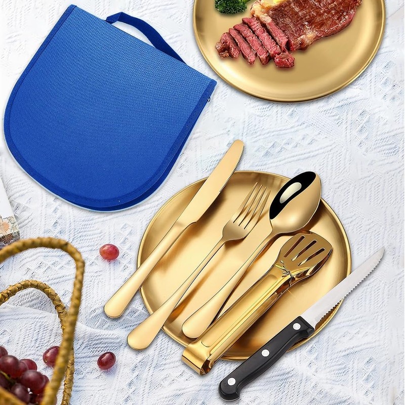 Hawk Zing Multi-functional Equipment Set, Camping Cooking Utensil Set, Compact,