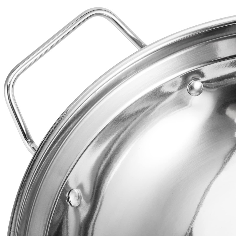 MUKCHAP 6 Pack 22cm Balti Serving Dishes, Indian Food Curry