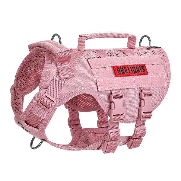 OneTigris AIRE Mesh Tactical Dog Harness No Pull Tactical Dog