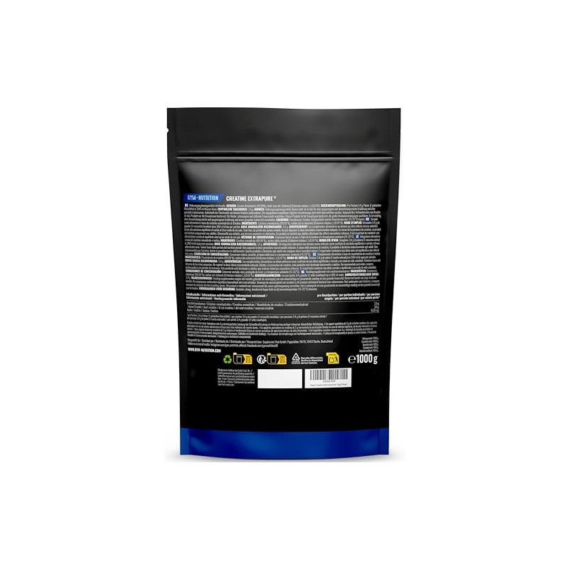 Creatine Monohydrate Powder 1 kg / 1000 g - Ultra
