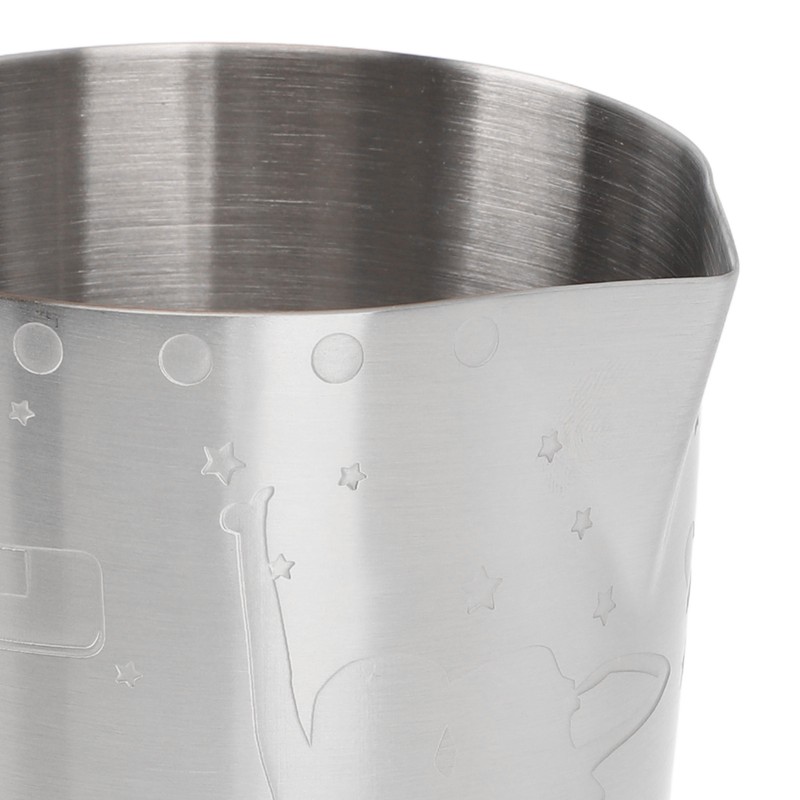 Milk Frothing Pitcher 304 Stainless Steel Rust Proof Multipurpose 840ml