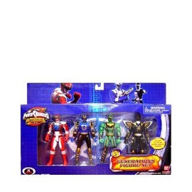 Power Rangers Operation Overdrive Exclusive Action Figure 4 Pack with Black Ranger