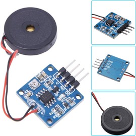 Youmile Pack of 4 5 V Piezoelectric Film Vibration Sensor Switch Module TTL Two Optional Outputs AD/DO Adjustable Vibration Switch Module with DuPont Cable for Arduino DIY