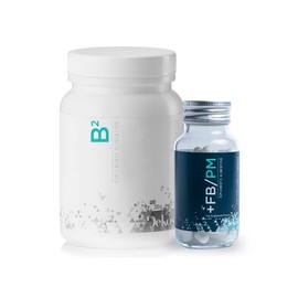 Dekós True ABS | Pack de Suplementos Alimenticios Incluye 1 Frasco de +FB/PM Con GABA y Café Verde + 1 Bote de B2 con Probióticos y Magnesio