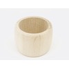MGI Development Untreated Wood Napkin Rings Made in France, Jura