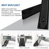 VADANIA 14" Soft Close Drawer Slide, #VK1245, 3-Fold Full Extension,
