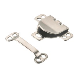 Lakesstory Metal Hook and Eye Nickel Sewing Hooks & Eyes Closure for Bra Trousers Skirt Jeans Dress and Sewing DIY Craft - 4 Sets in a Pack