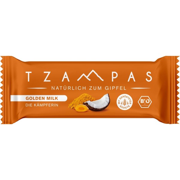 TZAMPAS Golden Milk Energy Bar - The Fighter - Natural