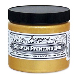 Jacquard, 16 oz, Solar Gold Professional Screen Printing Ink