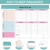 LIMBJEY Weekly Planner Notepad To Do List Pad, Undated Weekly
