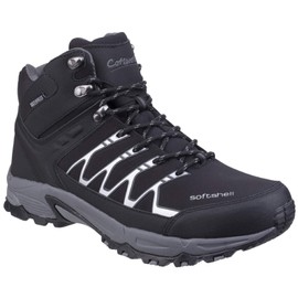 Cotswold Abbeydale Mid Waterproof Hiking Boots Black