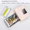 Absonic 4 Pack Compatible Ink Cartridges Replace for Canon Selphy