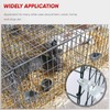 300 Pieces Wire Cage Clips with 1 Piece Wire Cage