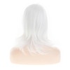 Sallcks Short White Bob Wig for White Women Shoudler Length