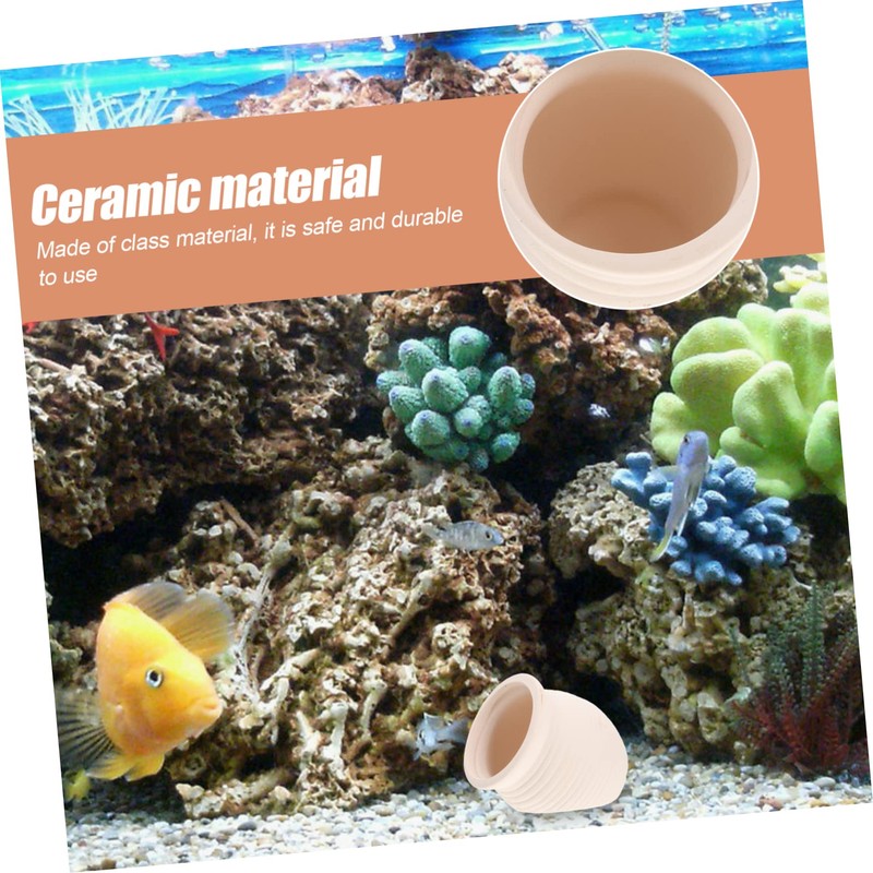 BESPORTBLE Fish Tank Fry Hiding Aquarium Breeding Cave Shrimp Hiding
