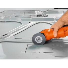 Fein Starlock Solid HSS Saw Blade - Precision Cutting up to 1/16" on Sheet Metals, Wood, GFRP & Plastics with Metal Toothing, Circular Shape, 3-11/32" Diameter, 5-Pack - 63502097230