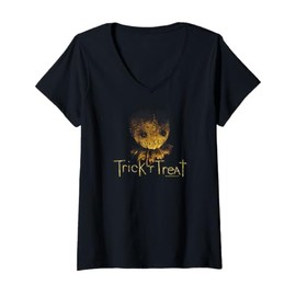 Womens Trick 'r Treat Logo V-Neck T-Shirt