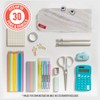 ZIPIT Monster Pencil Case Special Edition, Clear Transparent