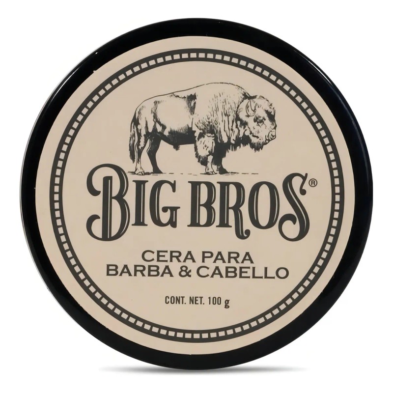 Cera Para Barba & Cabello Big Bros 100gr