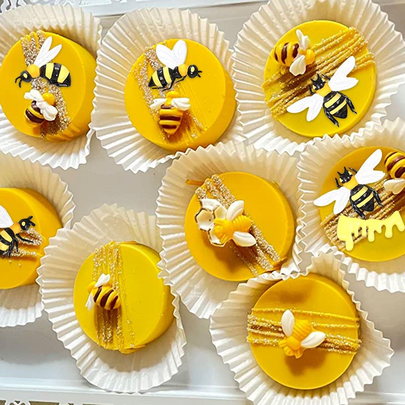 Bumble Bee Silicone Molds Bee Fondant Molds Honeycomb Chocolate Baking