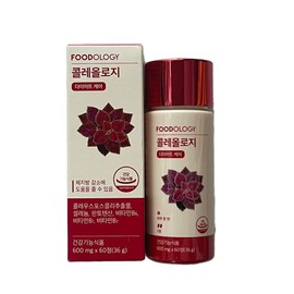 Foodology Coleology 600mg x 60 tablets 1 box / 푸드올로지 콜레올로지 600mg x 60정 1박스