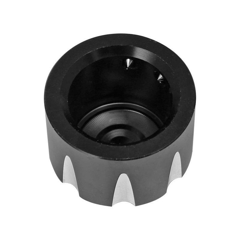 AQIMY Motorcycle Front Axle Slider Aluminum CNC Shallow Cut 2008-2017