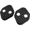 BRIGHTZ TRESIA 120 125 CARBON STYLE DOOR STRIKER COVER 2PC