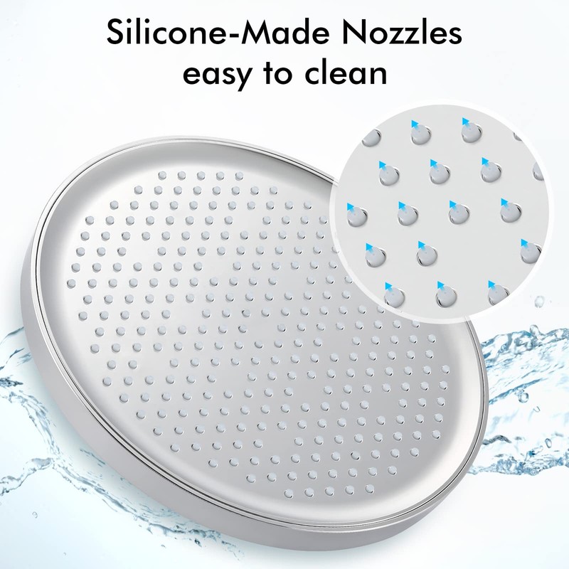 KES Rainfall Shower Head 10-Inch, Large Fixed Shower Head Only,