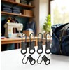 6 Pack Zipper Pull Replacement, Detachable Metal Zipper Pulls Repair