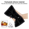 Estuchelandia 2 Pzs Molde Bandeja Silicona Cubos Hielos Cuadrados Grandes