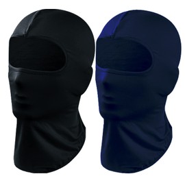 2pcs Balaclava Ski Mask Tactical Head Hood Outdoor Sports Snowboarding Cycling Fishing Motorcycle Uv Protection face mask Men OR Women