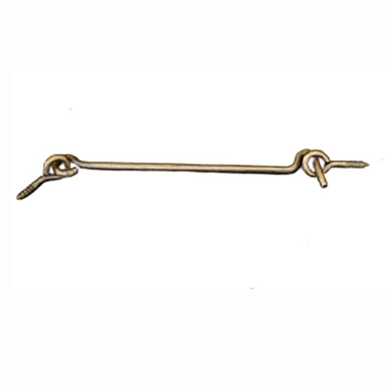 Copper Hook and Eye Latch, Door Window Cabinet Locker Latches,