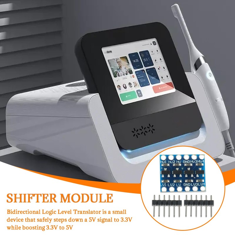 HUAREW IIC I2C Logic Level Converter Bi-Directional Module with 4