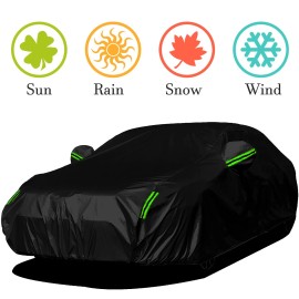 ELEGANT CHOISE All Weather Car Cover for Dodge Challenger Charger - Outdoor Dust Protection USA