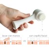 Cepillo Facial Limpiador de Silicona Exfoliante Suave para Limpieza Profunda