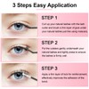 Cluster Eyelash Extensions, 280pcs 40D, 0.07 D Curl 13mm Natural