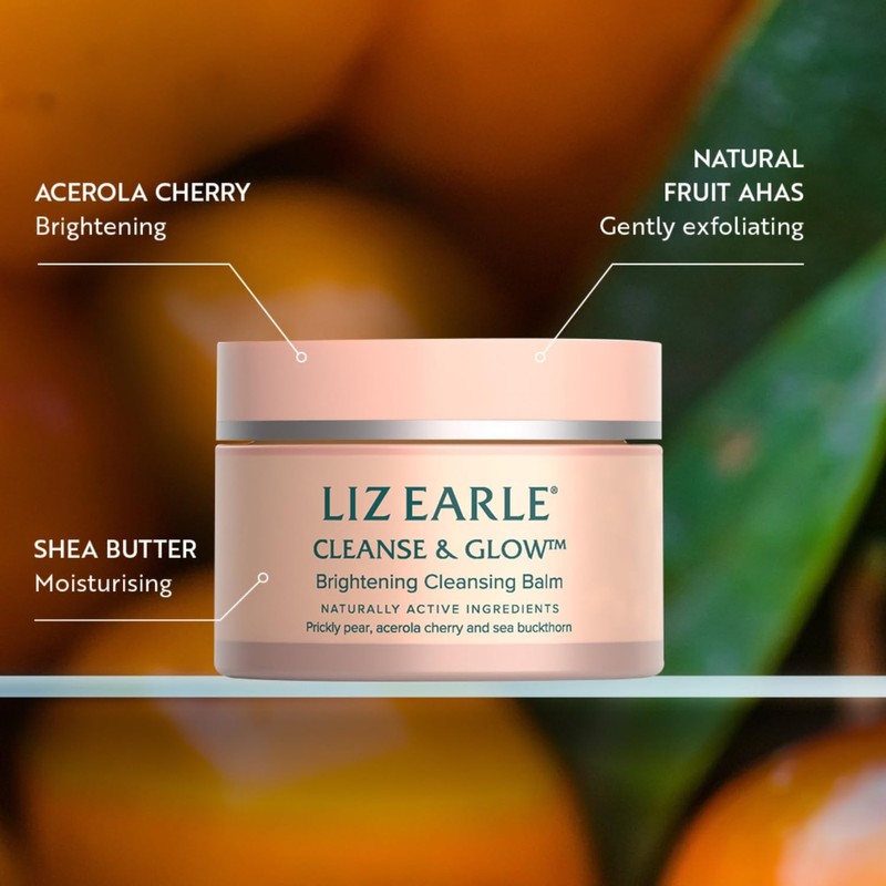 Liz Earle Cleanse & Glow Brightening Cleansing Balm, 100ml