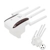 WiFi Range Extender 300Mbps 4 Antennas Wireless Signal Repeater Amplifier